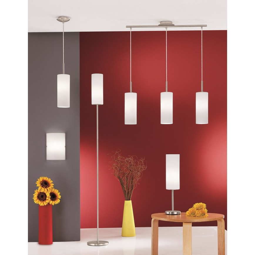 Eglo 75251 - LED RGB Dimmable chandelier on a string ELLUNO-C E27/7,5W/230V + remote control