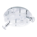 Eglo 75381 - LED RGBW Dimmable spotlight CABO-C 4xGU10/4W/230V + remote control