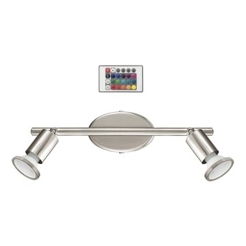 Eglo 75384 - LED spotlight BUZZ-C 2xGU10/4W/230V