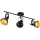 Eglo 75513 - THORNTON Spotlight 3xE14/28W/230V black/gold