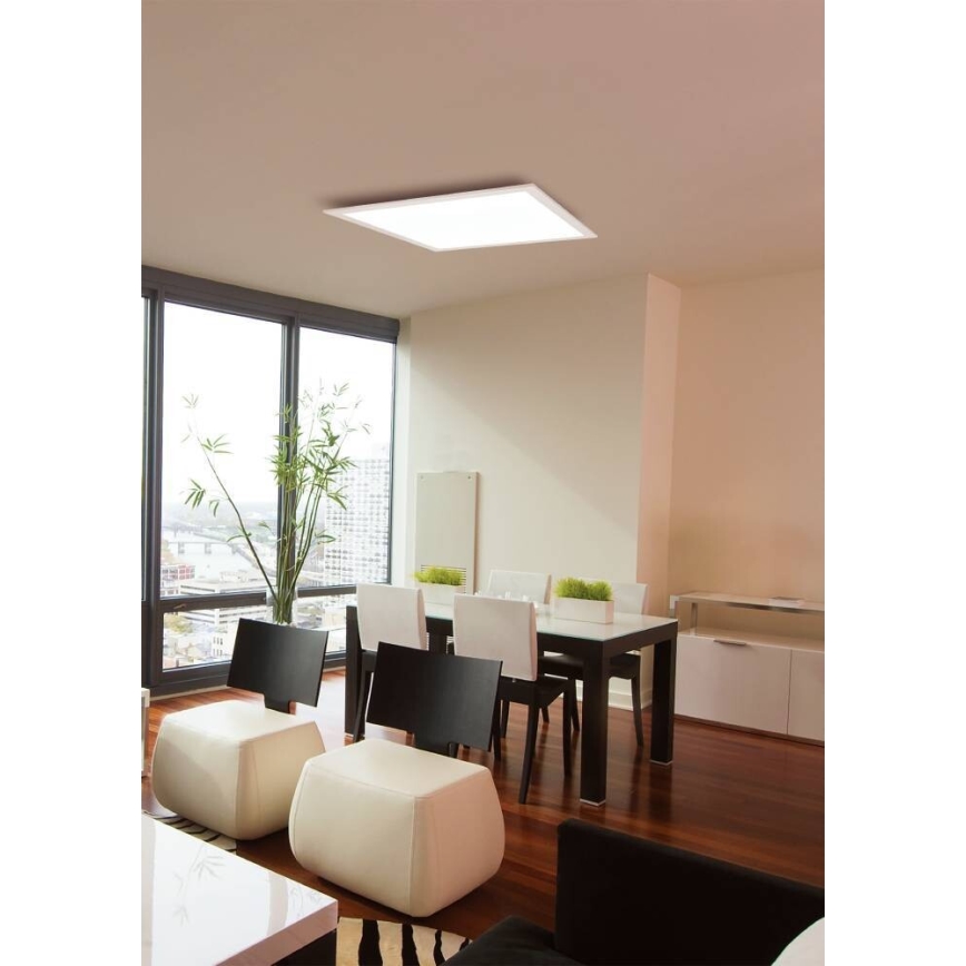 Eglo 75525 - LED RGBW Dimmable ceiling light SALOBRENA LED/12W/230V 2700-6500K + remote control