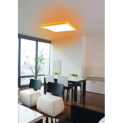 Eglo 75525 - LED RGBW Dimmable ceiling light SALOBRENA LED/12W/230V 2700-6500K + remote control