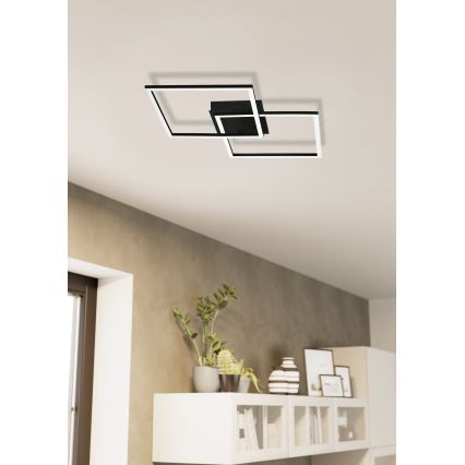 Eglo - LED Dimmable surface-mounted chandelier LED/28W/230V 3000-6500K + remote control