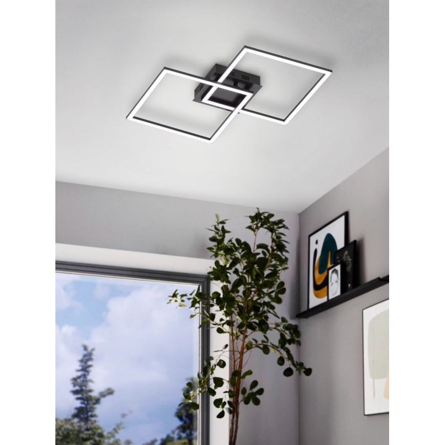 Eglo - LED Dimmable surface-mounted chandelier LED/28W/230V 3000-6500K + remote control