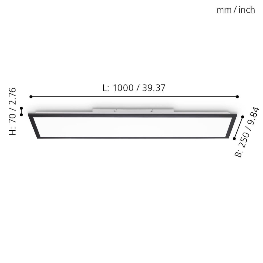Eglo - LED Dimmable panel LED/25W/230V 2700-5000K + remote control