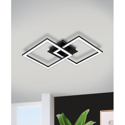 Eglo 75569 - LED Ceiling light PALMAVES LED/20,5W/230V