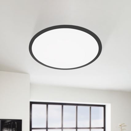 Eglo 75577 - LED Dimmable ceiling light SALOBRENA-TW LED/32,5W/230V 2700-6500K d. 60 cm + remote control