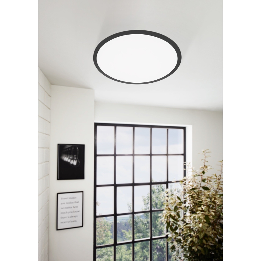 Eglo 75577 - LED Dimmable ceiling light SALOBRENA-TW LED/32,5W/230V 2700-6500K d. 60 cm + remote control