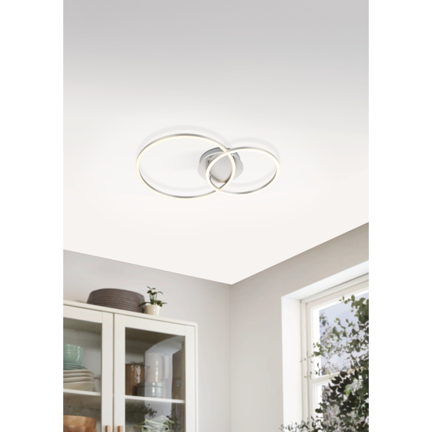 Eglo - LED RGB Dimmable surface-mounted chandelier LED/21,5W/230V 3000-6500K + remote control