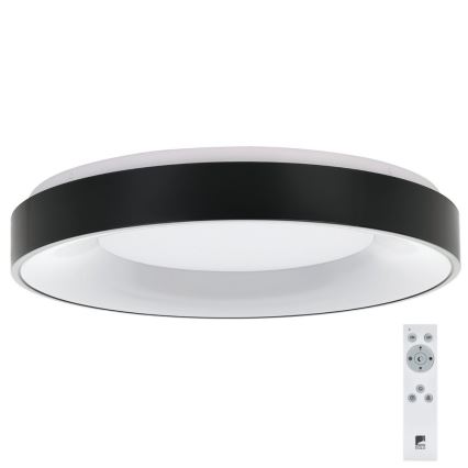 Eglo 75661 - LED Dimmable ceiling light JUTIO 4xLED/8,1W/230V black + remote control