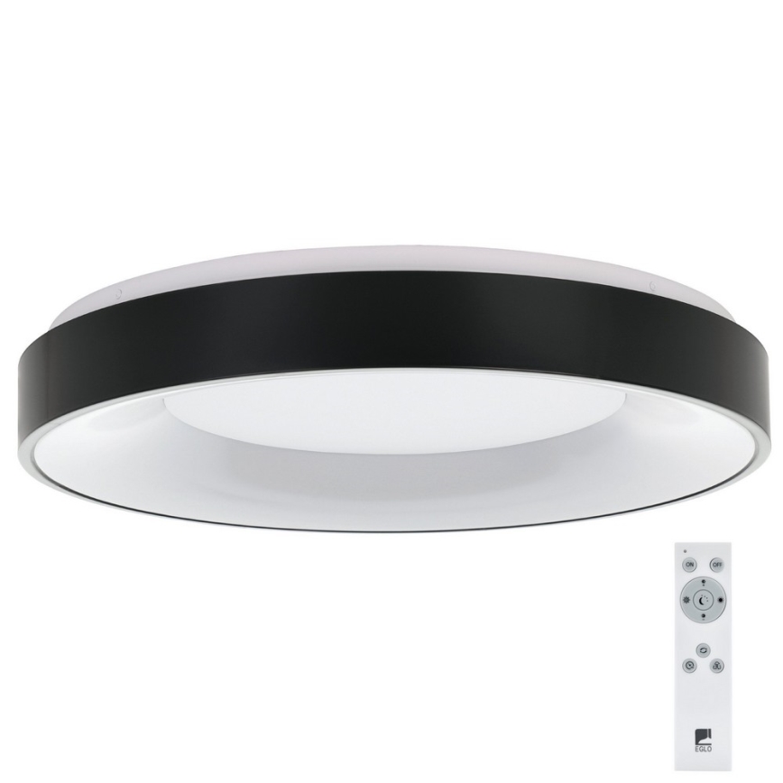Eglo 75661 - LED Dimmable ceiling light JUTIO 4xLED/8,1W/230V black + remote control