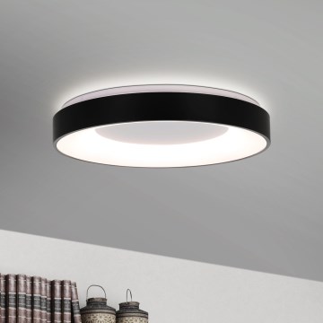 Eglo 75661 - LED Dimmable ceiling light JUTIO 4xLED/8,1W/230V black + remote control
