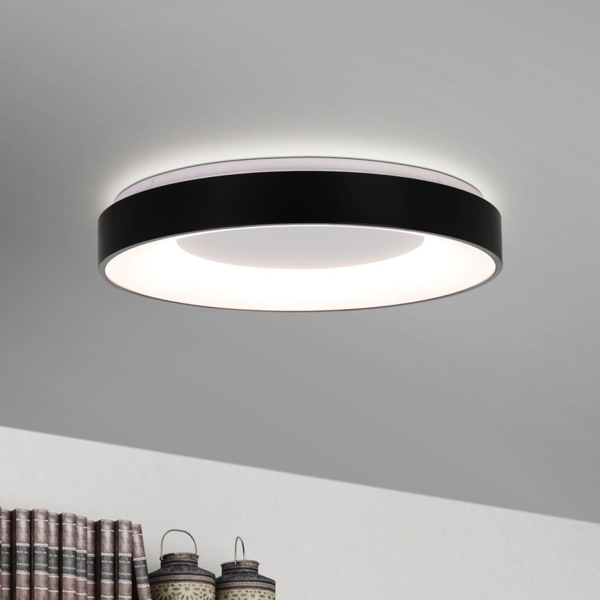 Eglo 75661 - LED Dimmable ceiling light JUTIO 4xLED/8,1W/230V black + remote control