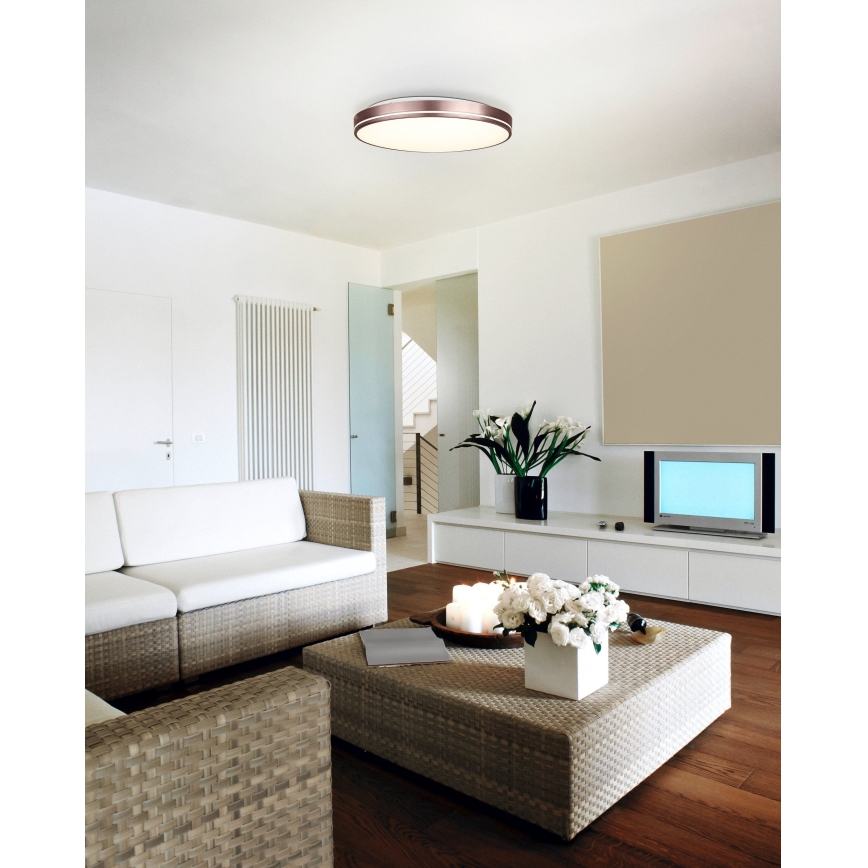 Eglo - LED Dimmable ceiling light LED/22W/230V 3000-6500K + remote control