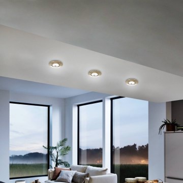 Eglo 75765 - SET 3x LED Recessed light ZUJAR LED/3,4W/230V matte chrome