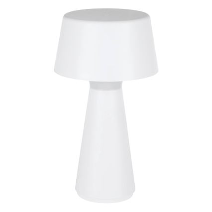 Eglo - Dimmable Rechargeable Outdoor LED Table Lamp, 3W/5V, 2200/3000/4000K, 2000 mAh, IP44, White