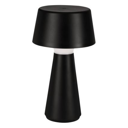 Eglo - Dimmable rechargeable outdoor LED table lamp LED/3W/5V 2200/3000/4000K 2000 mAh IP44 black
