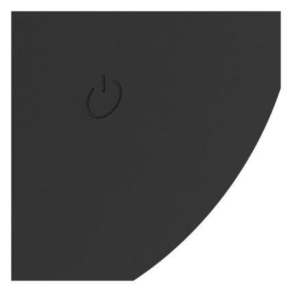 Eglo - Dimmable Rechargeable Touch-Operated Outdoor Wall Light LED/5W/5V 2000 mAh 3000/4000/6500K IP44 Black