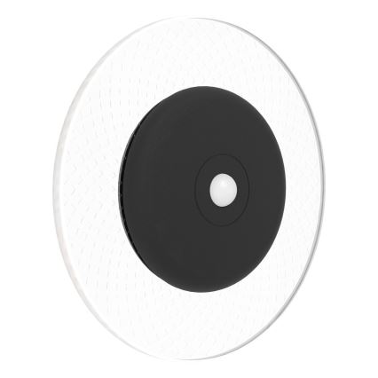 Eglo - RGBW LED Dimmable Rechargeable Wall Light with Motion and Dusk Sensor, LED/5V 2000 mAh, Black + Remote Control