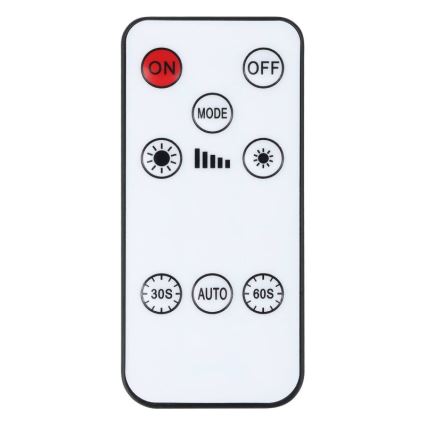 Eglo - RGBW LED Dimmable Rechargeable Wall Light with Motion and Dusk Sensor LED/5V 2000 mAh White + Remote Control