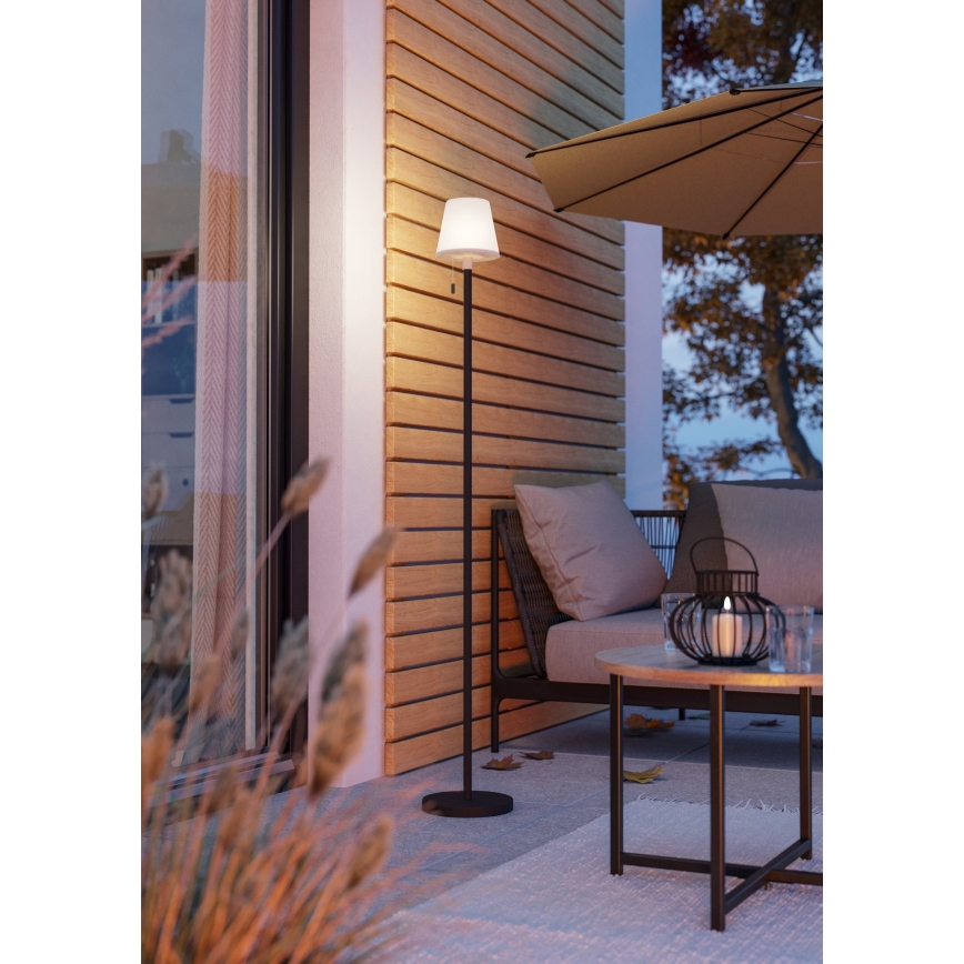 Eglo - LED RGBW Dimmable Outdoor Rechargeable Floor Lamp LED/2,2W/3,7V 3000K 2200 mAh IP54