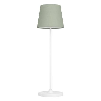 Eglo - LED Dimmable Touch Rechargeable Table Lamp LED/3.8W/5V 2400/3000/4000K 2000 mAh White/Green