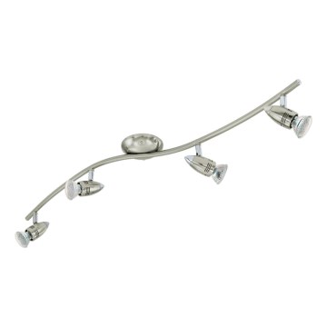 Eglo 78025 - LED Spotlight MAGNUM 4xGU10/3W/230V 3000K matte chrome