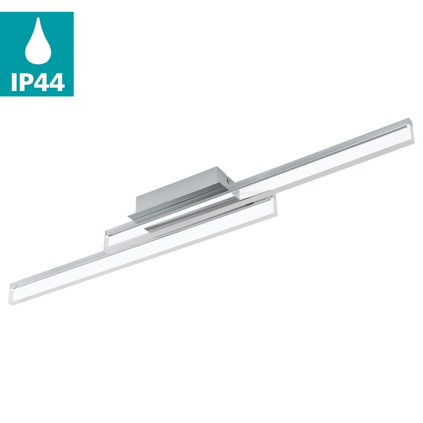 Eglo 780433 - LED Bathroom ceiling light YANGUAS 2xLED/11W/230V 3000K IP44 matte chrome