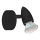 Eglo 780443 - LED Wall spotlight SABADELL 1xGU10/2,8W/230V 3000K black