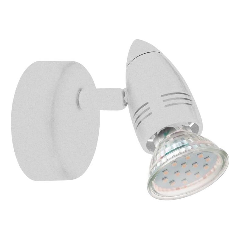 Eglo 780447 - LED Wall spotlight SABADELL 1xGU10/2,8W/230V 3000K white