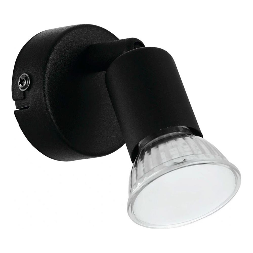 Eglo 780457 - LED Wall spotlight ESCALERA 1xGU10/2,8W/230V 3000K black