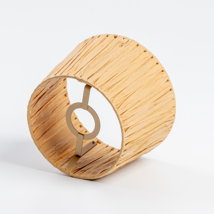 KERIA Universal Lampshade, Ø 20 cm — Raffia