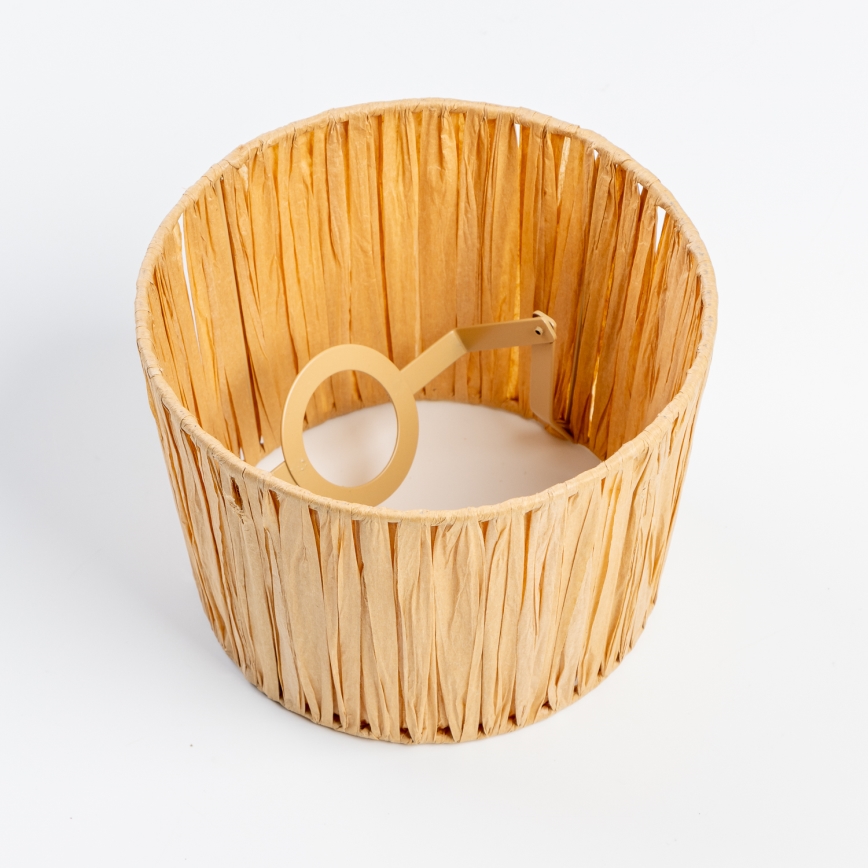 KERIA Universal Lampshade, Ø 20 cm — Raffia