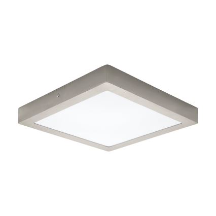 Eglo 78218 - LED Ceiling Light FUEVA LED/22W/230V 30x30 cm Matte Chrome