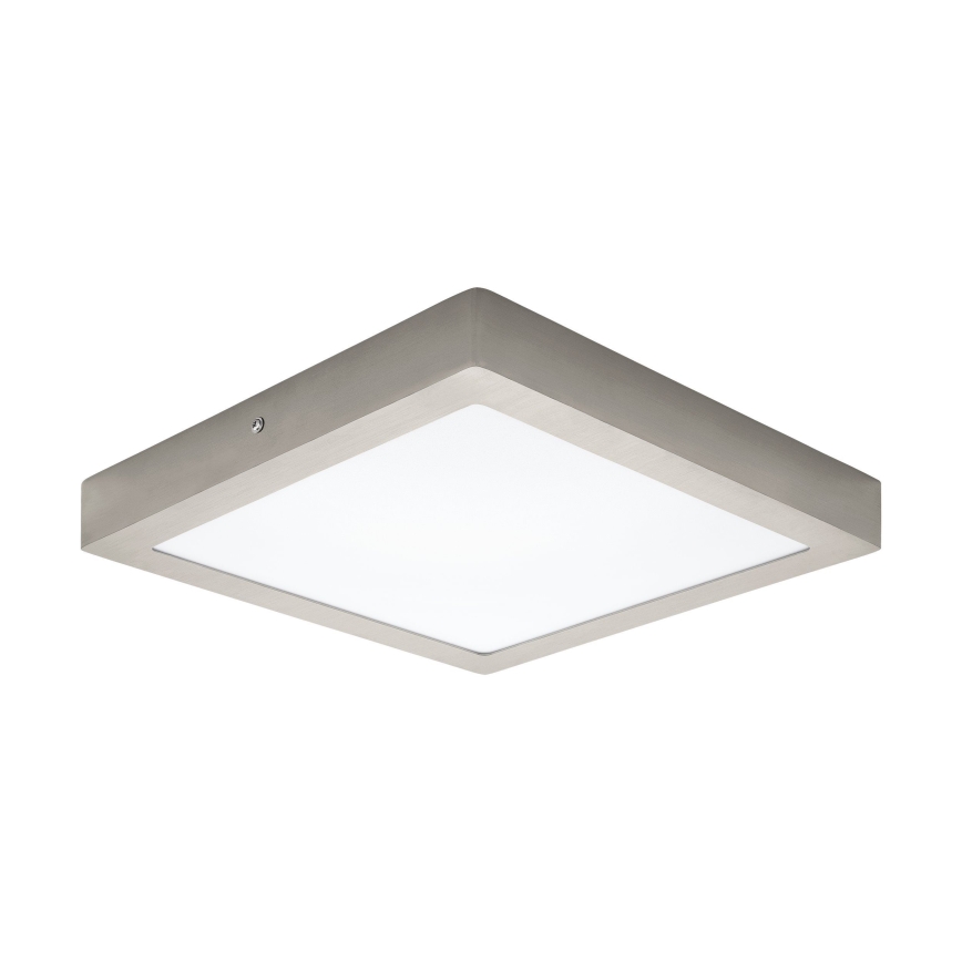 Eglo 78218 - LED Ceiling Light FUEVA LED/22W/230V 30x30 cm Matte Chrome