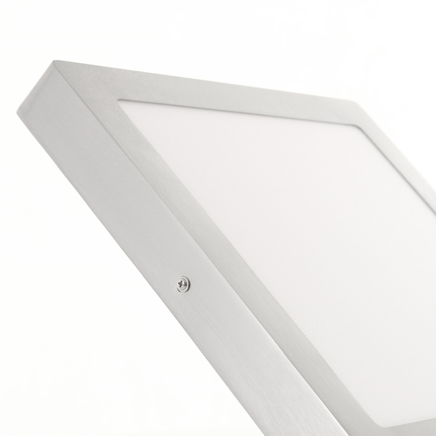 Eglo 78218 - LED Ceiling Light FUEVA LED/22W/230V 30x30 cm Matte Chrome