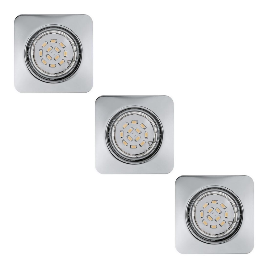 Eglo 78228 - SET 3xLED suspended ceiling light PENETO 1xGU10/5W/230V
