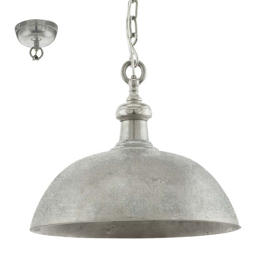 Eglo 78301 - Chandelier on a string EASINGTON 1xE27/60W/230V Ø 500 mm