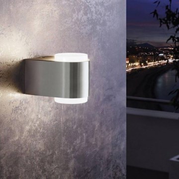 Eglo 78603 - LED Outdoor wall light BRIONES 2xLED/3W/230V IP44