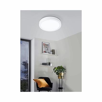 Eglo 78668 - FUEVA LED Ceiling Light LED/17W/230V Ø 21 cm White