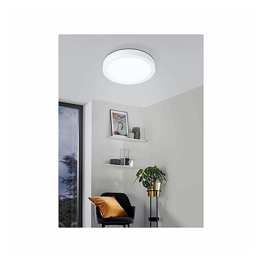 Eglo 78668 - FUEVA LED Ceiling Light LED/17W/230V Ø 21 cm White