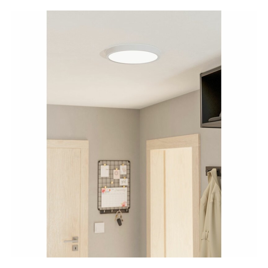 Eglo 78669 - LED ceiling light FUEVA LED/20.5W/230V Ø 28.5 cm white