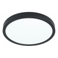 Eglo 78677 - FUEVA LED ceiling light LED/20.5W/230V, Ø 28.5 cm, black