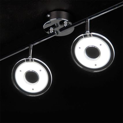 Eglo 78684 - DORNES LED spotlight 4xLED/4.5W/230V Polished chrome