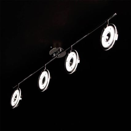 Eglo 78684 - DORNES LED spotlight 4xLED/4.5W/230V Polished chrome