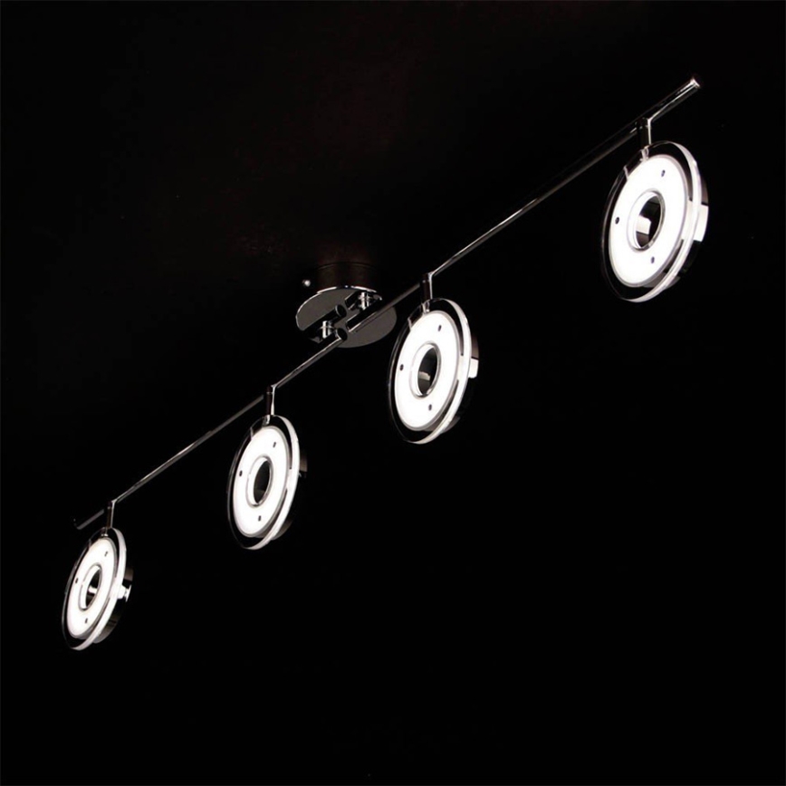 Eglo 78684 - DORNES LED spotlight 4xLED/4.5W/230V Polished chrome