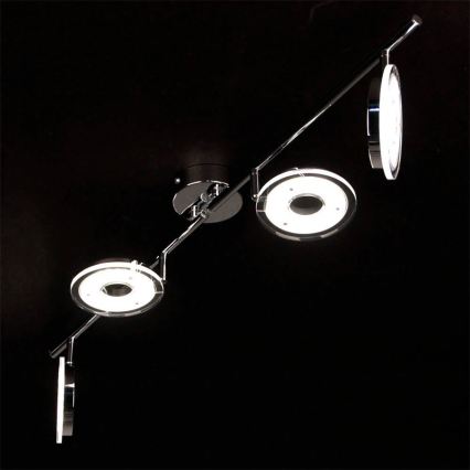 Eglo 78684 - DORNES LED spotlight 4xLED/4.5W/230V Polished chrome
