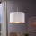 Eglo 78695 - Chandelier on a string PASTERI 1xE27/60W/230V white