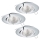 Eglo 78708 - SET 3x LED Recessed light TEDO 1xGU10/5W/230V