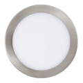 Eglo 78729 - LED Dimmable recessed light FUEVA LED/16,5W/230V matte chrome